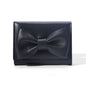 Black Bow Trifold Wallet