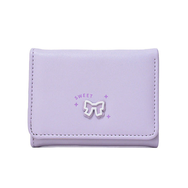 Pookie Leather Trifold Wallet