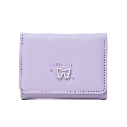 Pookie Leather Trifold Wallet