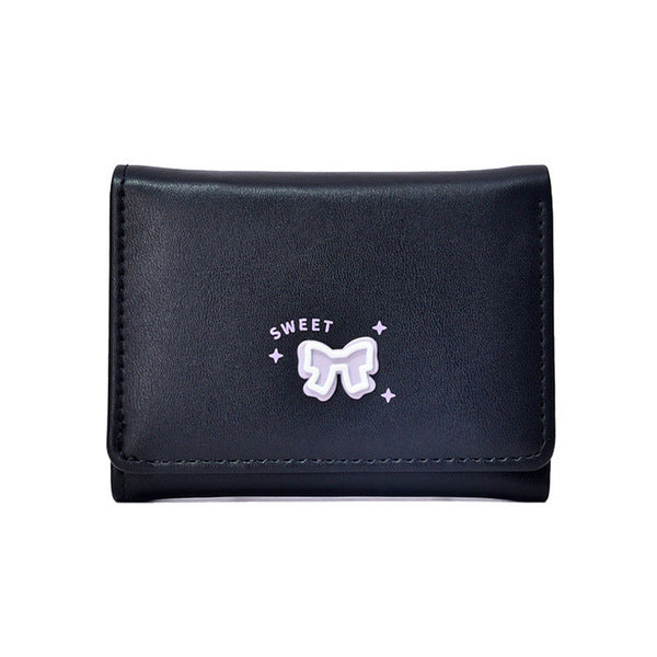 Pookie Leather Trifold Wallet