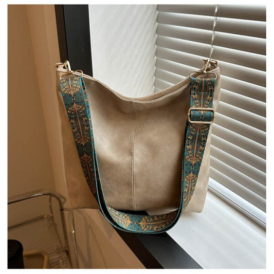 Black Tribal Hobo Bag